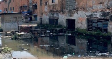 See Why The Houses At Adeniji Adele Are Sinking