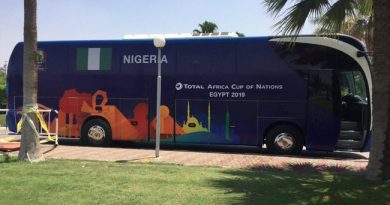 Super Eagles Arrive In Cairo, Plot Bafana Bafana’s Fall