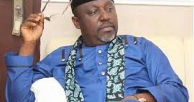 My Biggest Political Enemy is From My State Say Senator Rochas Okorocha