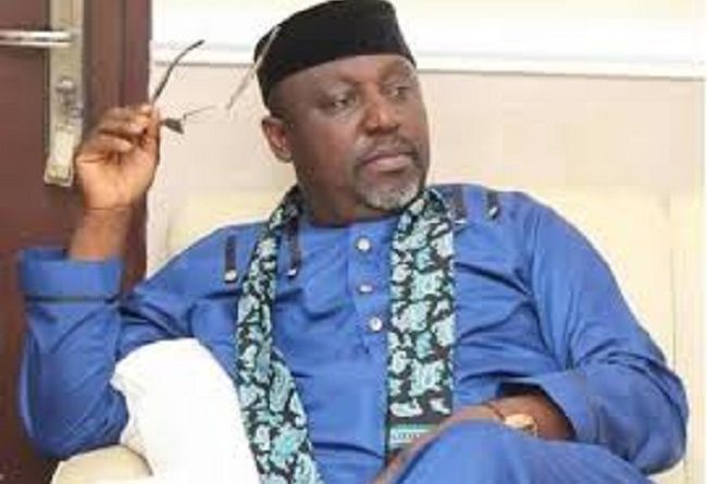 My Biggest Political Enemy is From My State Say Senator Rochas Okorocha