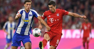 Bundesliga: Bayern Munich Held To Surprise 2-2 Draw By Hertha Berlin