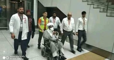 BREAKING: El-Zakzaky Arrives In India