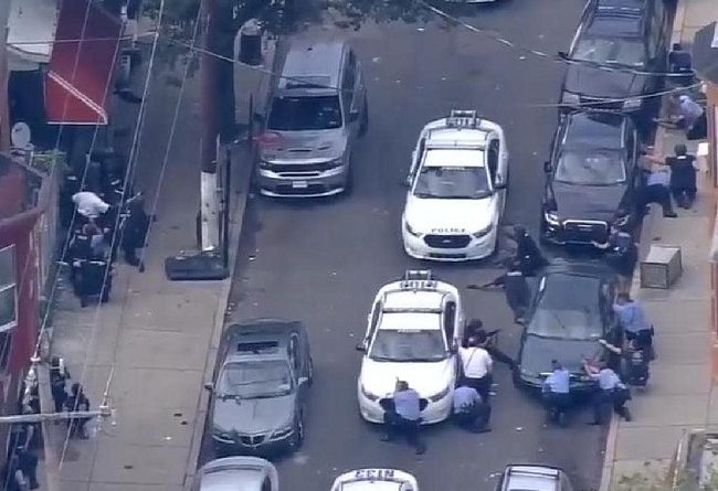 Six Police Officers Wounded In Philadelphia Shooting