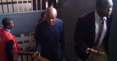 BREAKING: Ex-INEC Chair Iwu Arrives Court For Arraignment