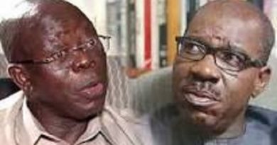 Finally Oshiomhole Opens Up On Rift With Obaseki