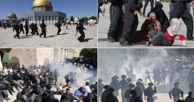 Israel Police, Palestinians Clash At Flash-Point Jerusalem Holy Site