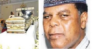 Outrageous: Hoodlums Break Into Ibru’s Grave To Steal His Casket