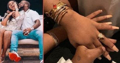 It's Official, Davido Engaged Chioma With A Million Dollar Diamond Ring (Video)