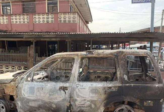 How Itire Mayhem Claimed One Life, 3 Vehicles Burnt and 11 Suspects Arrested