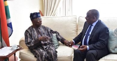 Obasanjo Visits South African President, Discusses Xenophobic Attacks On Nigerians