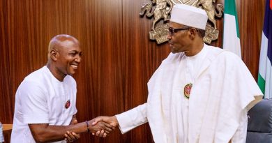 Buhari Receives Bayelsa Governor-Elect, David Lyon