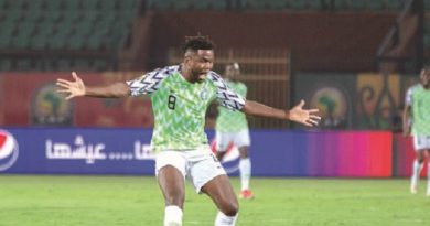 Okwonkwo Relishes Nigeria’s First Goal After 1,207-Day Drought