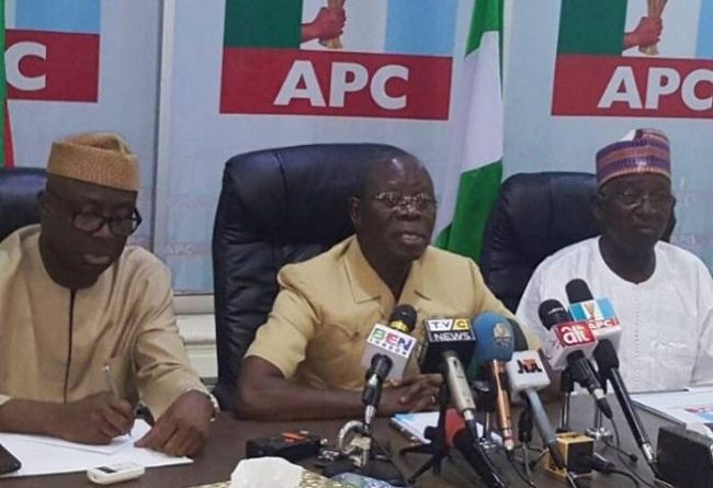 Just In: Oshiomhole Disagree With IGP’s Directive, Insists APC Rally Must Hold