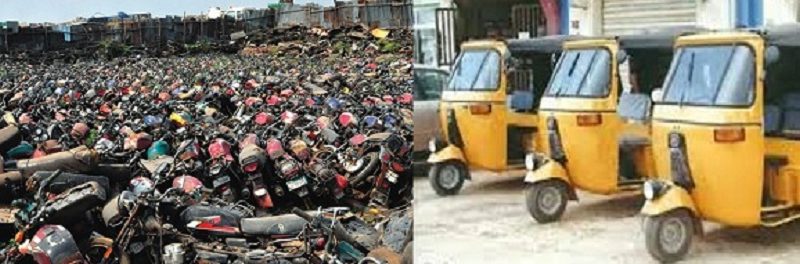 Lagos Bans Okada, KeKe NAPEP In Ikeja, Surulere, 13 LGA