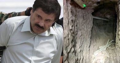 The United State Authorities Unmasked El Chapo’s Drug-Smuggling Tunnel With Underground Railway From Mexico To US (See Photos)