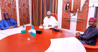 Lawan, Gbajabiamila Meets Buhari To Discuss Insecurity Challenges