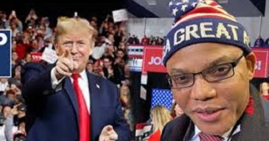 Nnamdi Kanu Plans A Million Man March For Donald Trump's Re-Election Bid, See Details