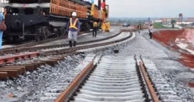 Lagos Closes Road For Railway Project