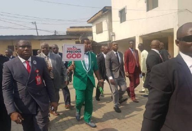 Daddy Adeboye Leads Protest Against Killing Of Christians In The North, Urges Buhari To Do Something About Insecurity