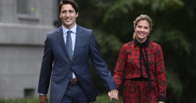 Just In: Canadian Prime Minister, Justin Trudeau’s Wife Recovers From Coronavirus