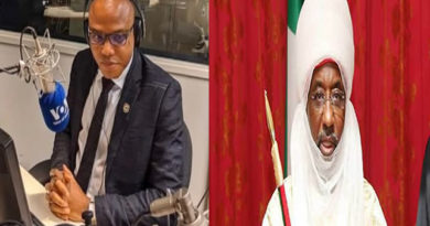 Nnamdi Kanu Reacts To Sanusi’s Dethronement, Says Nigeria Hates The Truth