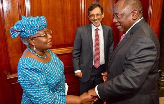 South African President Ramaphosa Appoints Okonjo-Iweala Head Economic Advisory Council