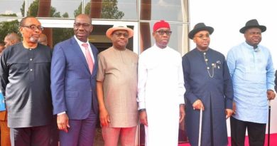 South-South Governors Set To Float Regional Security Outfit