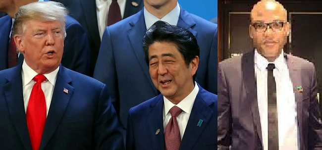 Just In: Japan's Prime Minister Abe, World Leaders Drum Support For Biafra Independence On September 2020 Amidst Covid-19 Pandemic