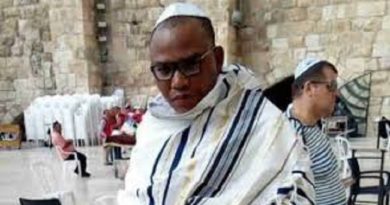 Just In: Nnamdi Kanu Arrives In Jerusalem Offers Prayers For Biafrans All Over The World Against Coronavirus