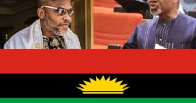 Nnamdi Kanu Hails Senator Enyinnaya Abaribe For Sponsoring Armed Forces Service Commission Bill