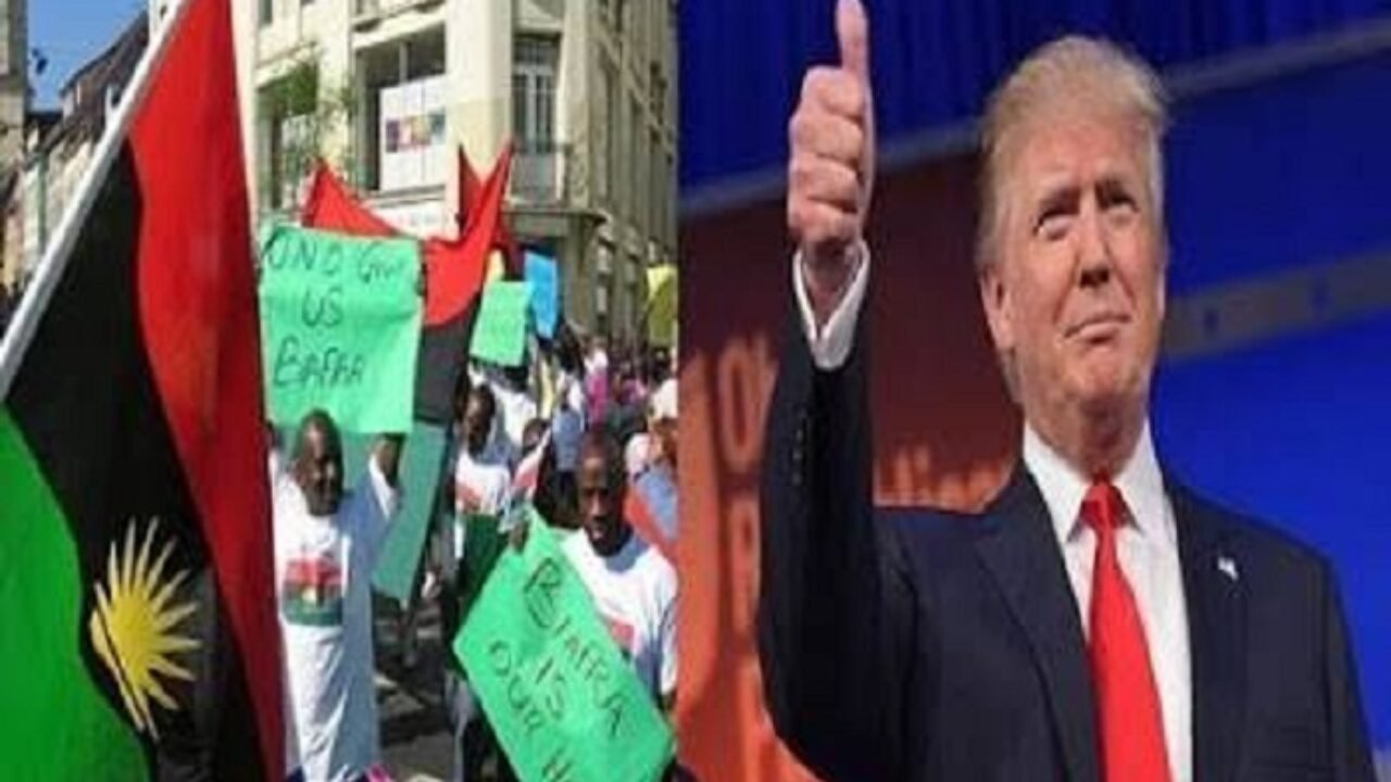 Donald Trump Grants Nnamdi Kanu Permission For One Million March In Us The Newera News