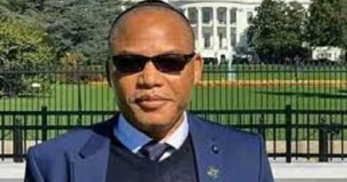 Mazi Nnamdi Kanu, Leader of Indigenous Peoples of Biafra (IPOB) has vowed that he will not rest on his ores until the Biafra struggle Is achieved.