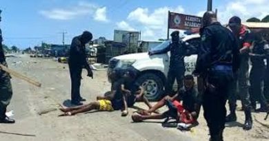 Violent Protest Erupts In Lagos Community Over Lockdown