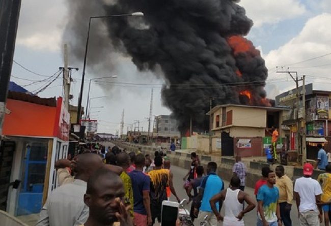 Goods Worth Millions of Dollars Destroyed in Ladipo Market Fire