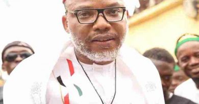 Court strikes out 8 out of the 15 charges against Nnamdi Kanu