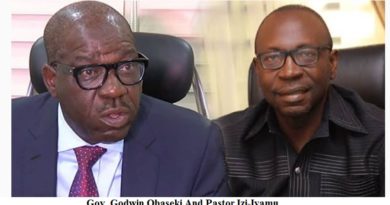 Gov. Obaseki Moves To Battle Oshiomole As Ize-Iyamu Emerges APC Candidate