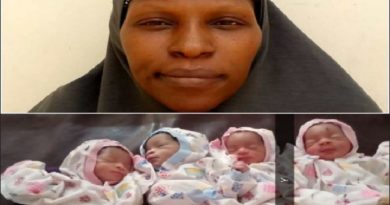 Unbelievable: 34 Year Old Mother Of 13 Gives Birth To A Set Of Quadruplets In Kaduna State