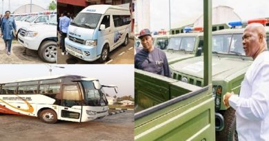 See The Innoson Vehicles Acquired By Imo State Government, Nnamdi Azikiwe University (See Photos)