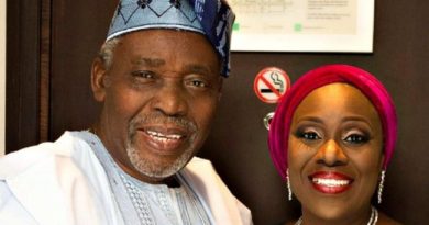 Nollywood Gist: Olu Jacobs Wife Joke Silva, Lola Akindoju Confirms He Is Alive