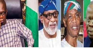 Ondo Poll: See The Aggrieved Stalwarts Determined To Oust Governor Rotimi Akeredolu