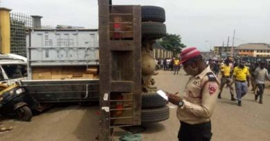 BLACK SATURDAY! How Diesel Truck Crushes Pregnant Woman, Her 2 Children, 3 Others To Death In Ondo