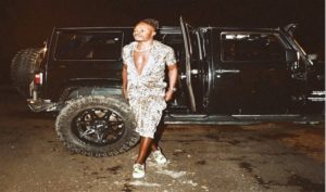 Just In: Naira Marley, Steps Out In Style From A Jeep Wrangler Sahara Unlimited (PHOTO)