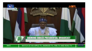 WATCH LIVE: President Buhari Addresses Nation On 60th Independence Anniversary