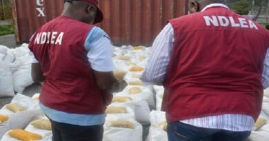 NDLEA Arrests Law Enforcement Officer, Six Others for Selling Cocaine, Others