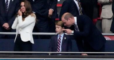 Prince George's Adorable Reaction With Dad as England Score First Goal