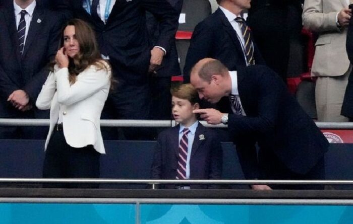 Prince George's Adorable Reaction With Dad as England Score First Goal