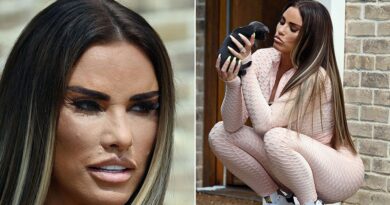 Finally Katie Price's Scarred Face Seen Unfiltered For The First Time After 'Fox Eye' Face-lift (Photos)