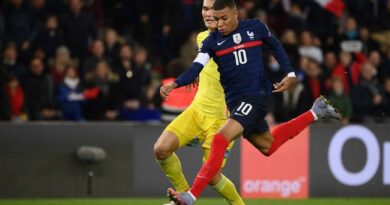 Four-goal Mbappe fires France to World Cup finals