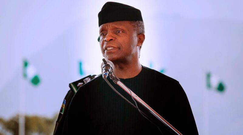 Only Detribalised Men, Women Can Guarantee Nation’s Growth — Osinbajo