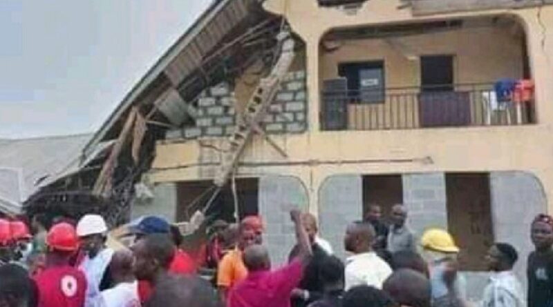 Salvation Ministries Church Building Collapsed, Many Feared Dead